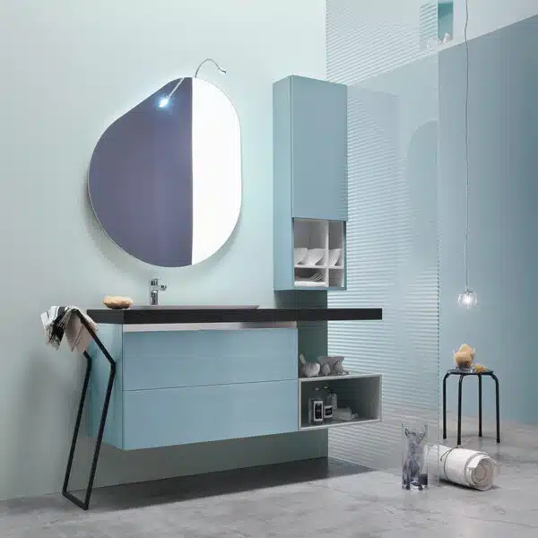 EGO 47 - Mobile arredo bagno L 135 x P 51 cm personalizzabile ARCOM