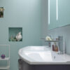 ELY 53 - Mobile arredo bagno L 140 x P 38/51 cm personalizzabile ARCOM