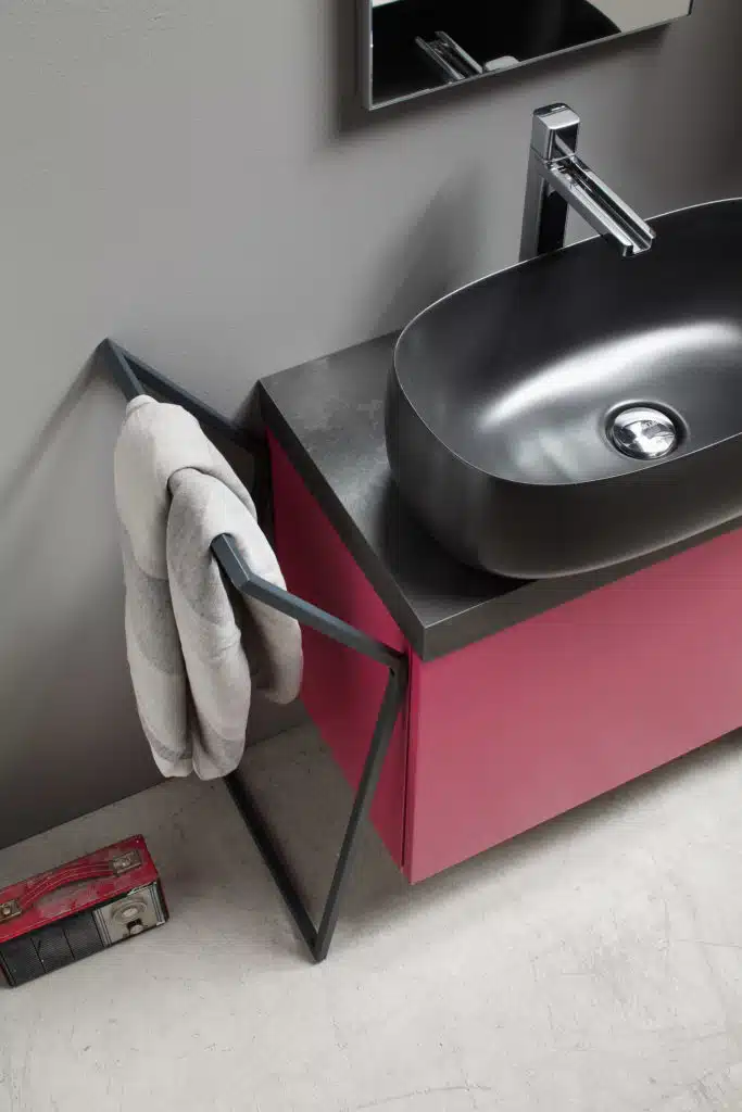 ELY 54 - Mobile arredo bagno L 100 x P 38 cm personalizzabile ARCOM
