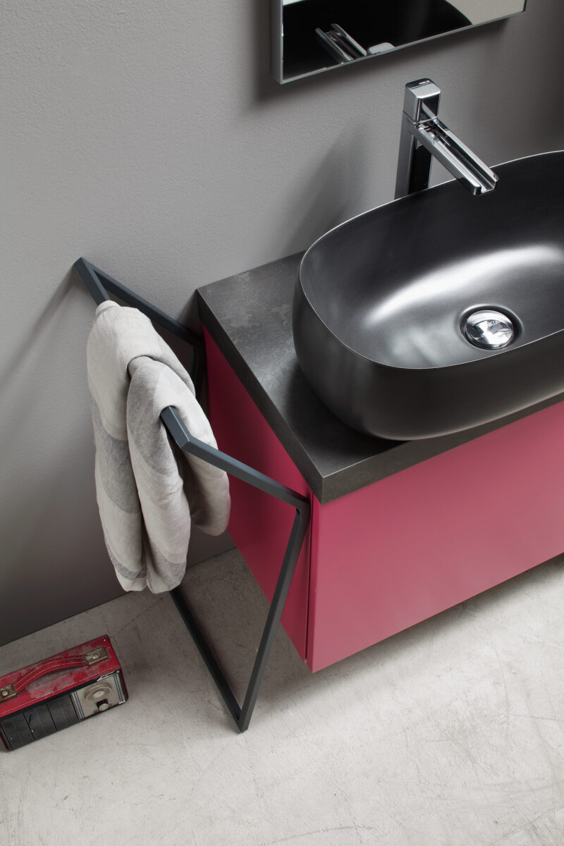 ELY 54 - Mobile arredo bagno L 100 x P 38 cm personalizzabile ARCOM