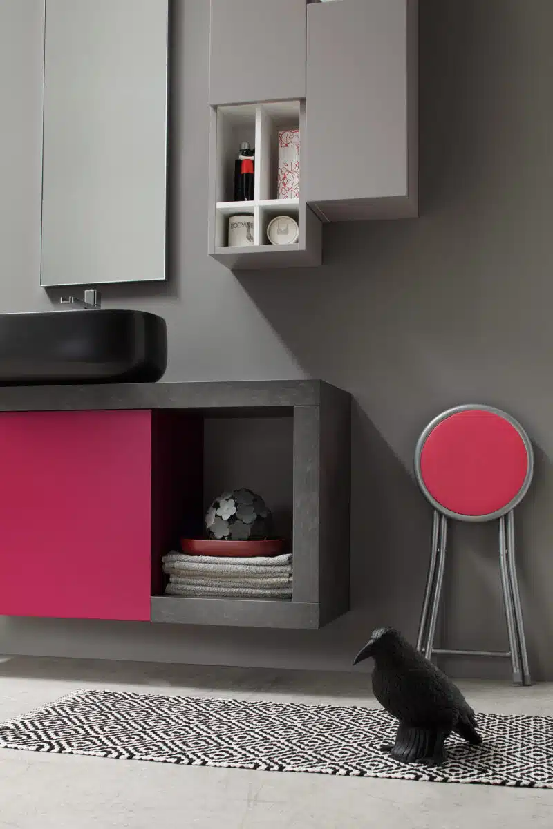 ELY 54 - Mobile arredo bagno L 100 x P 38 cm personalizzabile ARCOM