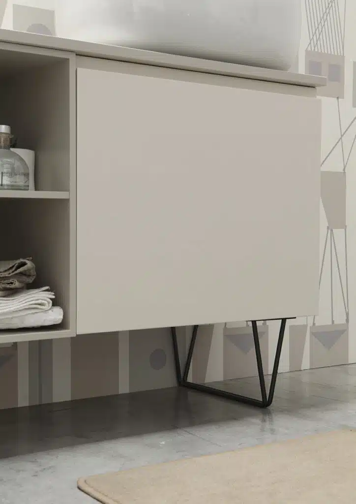 ELY 57 - Mobile arredo bagno L 155 x P 38 cm personalizzabile ARCOM