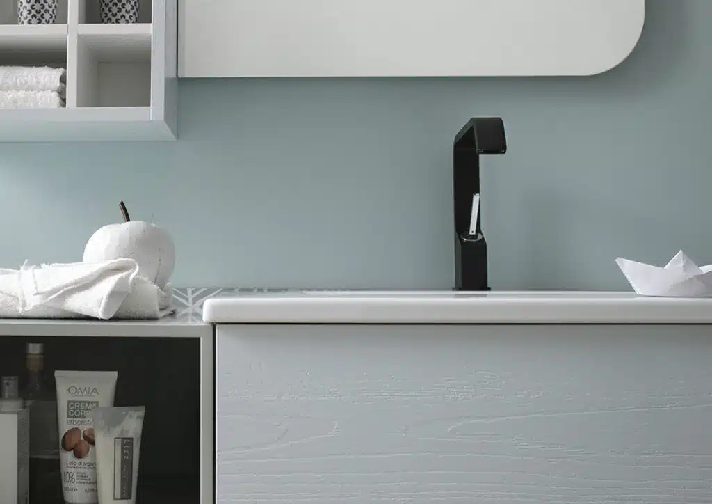 ELY 59 - Mobile arredo bagno L 190 x P 51 cm personalizzabile ARCOM