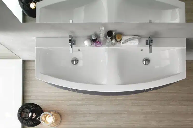 Mobile Bagno Arcom ELY 53 L 140 cm - Design Moderno Italiano - foto 5