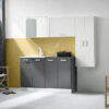 L08 - Mobile lavanderia L 190,5 x P 51/20,8 cm personalizzabile COMPAB