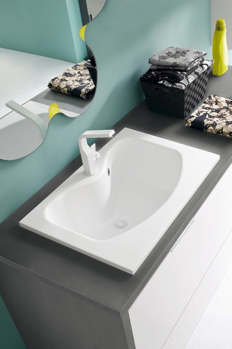 L012 - Mobile lavanderia L 172 x P 63/20,8 cm personalizzabile COMPAB
