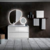 Ink NK09 - Mobile luxury arredo bagno L 144+150 x P 51/20,8 cm personalizzabile COMPAB