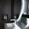 Ink NK09 - Mobile luxury arredo bagno L 144+150 x P 51/20,8 cm personalizzabile COMPAB