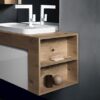 Ink NK13 - Mobile luxury arredo bagno L 206 x P 51/16 cm personalizzabile COMPAB