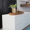 K25 25 - Mobile luxury arredo bagno L 174+140 x P 51 cm personalizzabile COMPAB