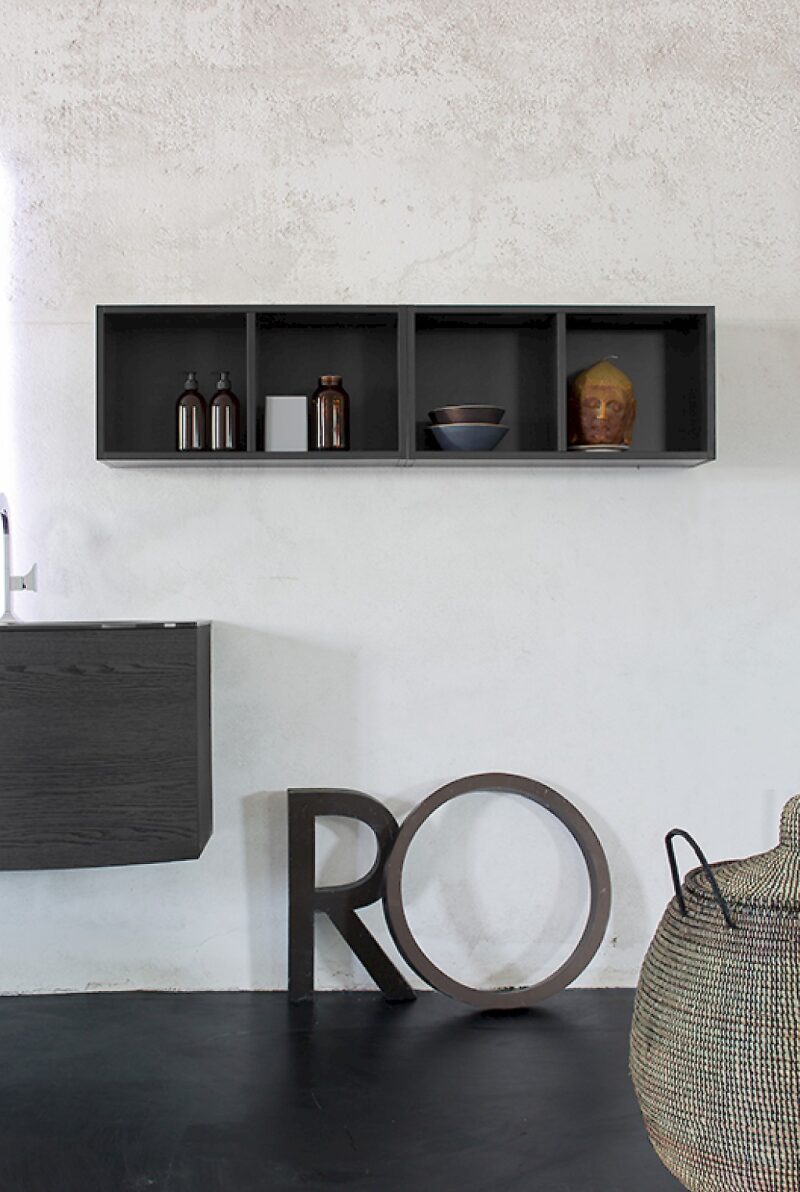 K25 32 - Mobile luxury arredo bagno L 172+140 x P 51/38/20,8 cm personalizzabile COMPAB