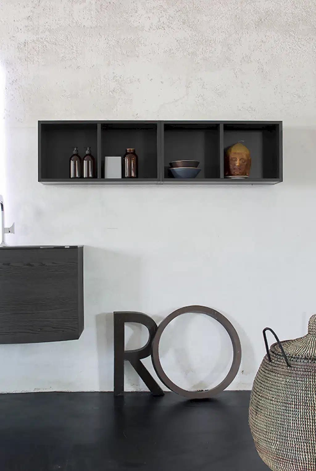 K25 32 - Mobile luxury arredo bagno L 172+140 x P 51/38/20,8 cm personalizzabile COMPAB
