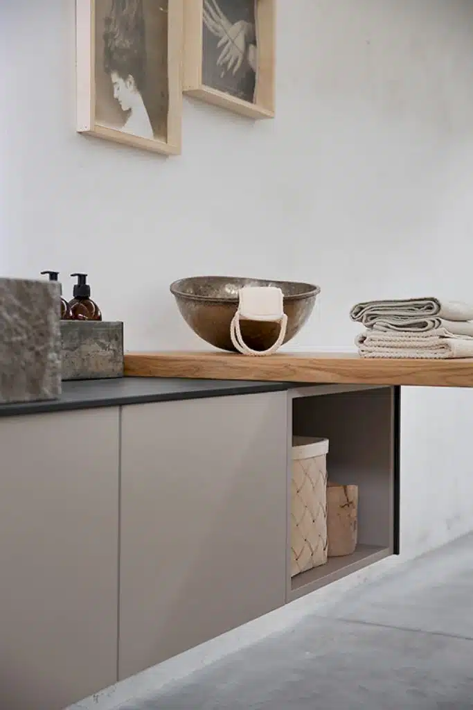 K25 33 - Mobile luxury arredo bagno L 187,4+185 x P 51/51 cm personalizzabile COMPAB
