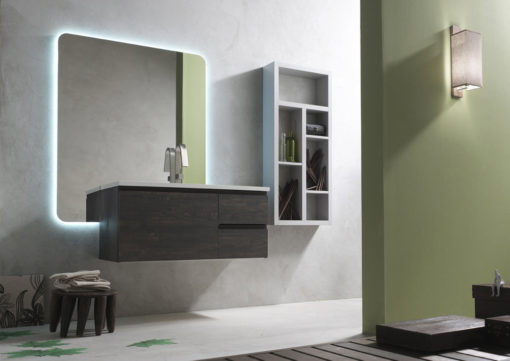 ELY J 37 - Mobile arredo bagno L 120 x P 51 cm personalizzabile ARCOM