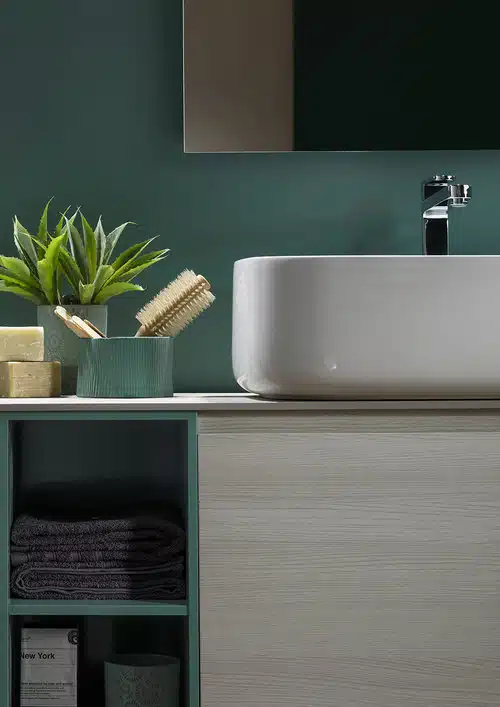 ELY J 61 - Mobile arredo bagno L 165 x P 38 cm personalizzabile ARCOM
