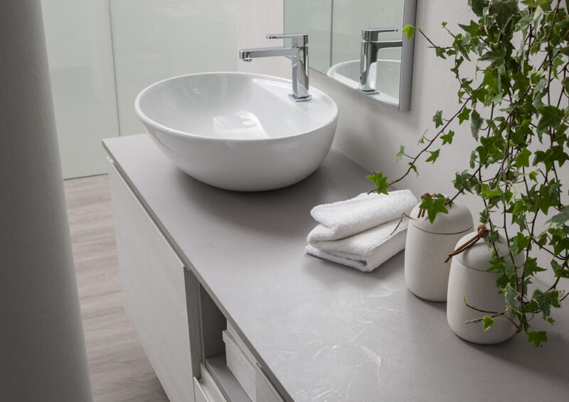 ELY J 65 - Mobile arredo bagno L 140 x P 51 cm personalizzabile ARCOM