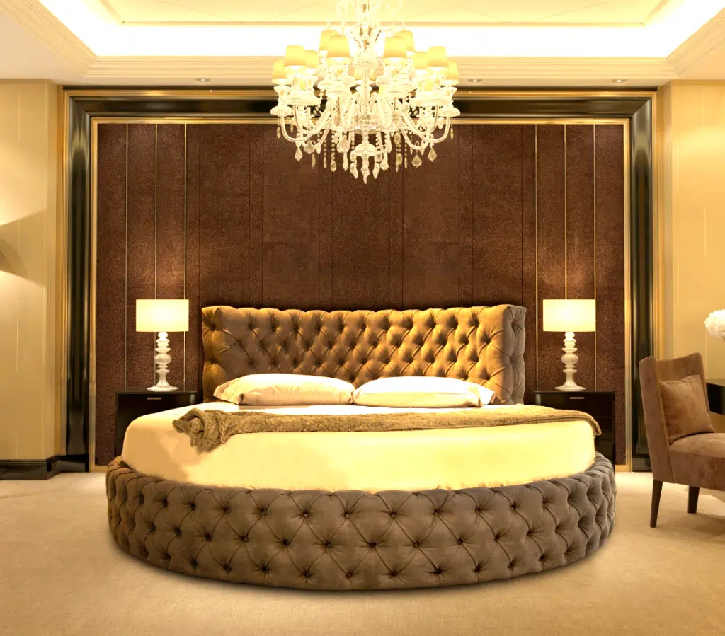 Imperial Letto Rotondo Capitonnè