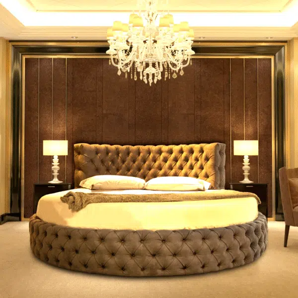 Imperial Letto Rotondo Capitonnè