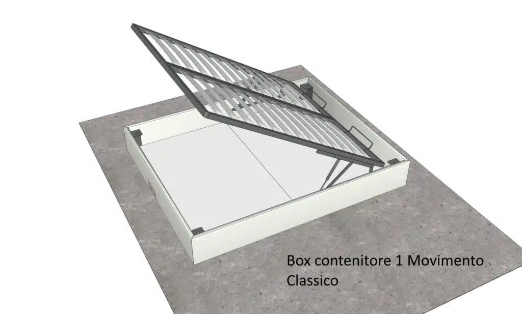 Letto Matrimoniale Maronese City: ambientazione camera contemporanea, comfort e stile italiano.