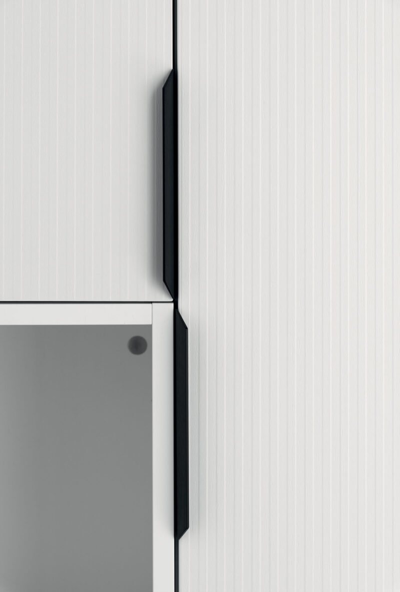 BD029 - Mobile arredo bagno doppio lavabo L.141x51.5 cm personalizzabile COMPAB - immagine 4