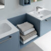 BD016 - Mobile arredo bagno doppio lavabo L.171x46 cm personalizzabile COMPAB - immagine 2
