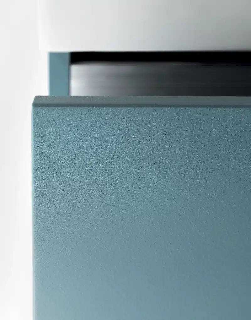 BD014 - Mobile arredo bagno Compab L.88cm personalizzabile, vista laterale, design minimalista