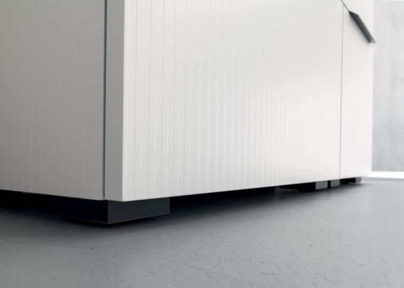 BD029 - Mobile arredo bagno doppio lavabo L.141x51.5 cm personalizzabile COMPAB - immagine 3