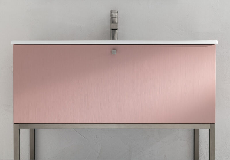 BD015 - Mobile arredo bagno design L.96x46.5 cm personalizzabile COMPAB - immagine 2