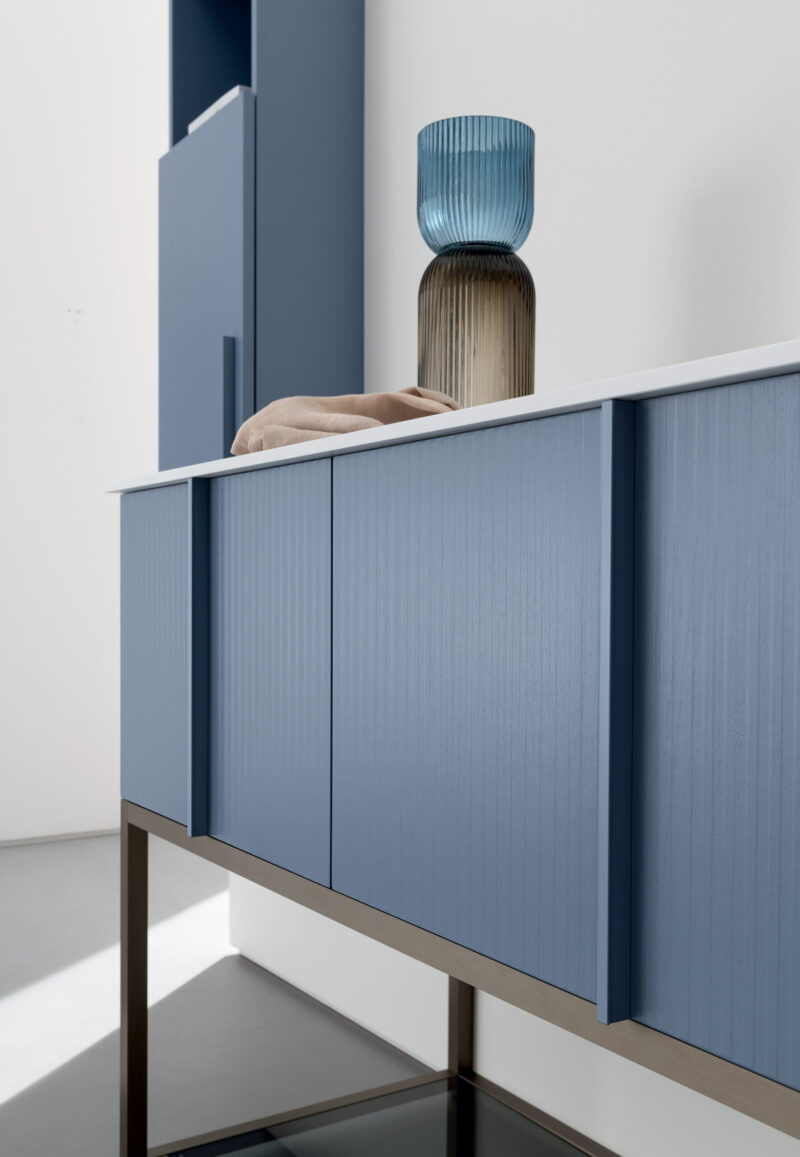 BD013 - Mobile arredo bagno design L.120.5 cm personalizzabile COMPAB - immagine 2