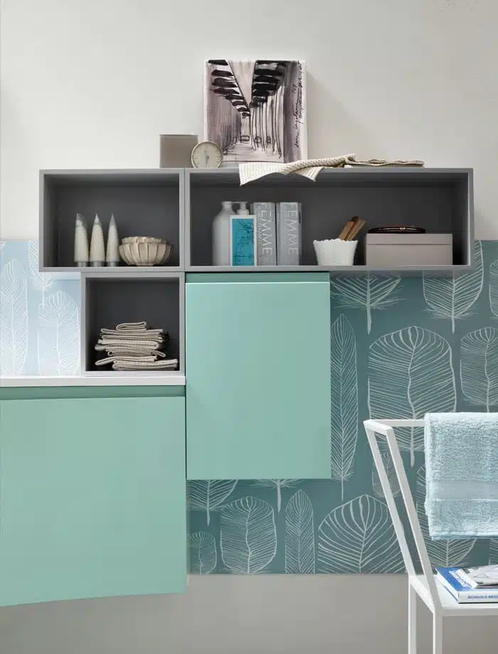 Arcom SOUL 11 - Mobile Bagno Curvo Design Moderno L 136 cm - foto 3