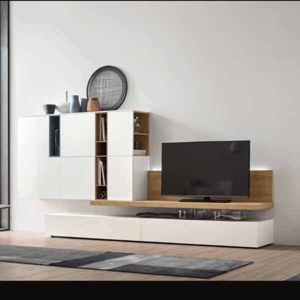MARONESE Seta SU2104 - Mobile soggiorno moderno componibile L 334,6 cm ACF
