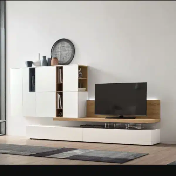 MARONESE Seta SU2104 - Mobile soggiorno moderno componibile L 334,6 cm ACF