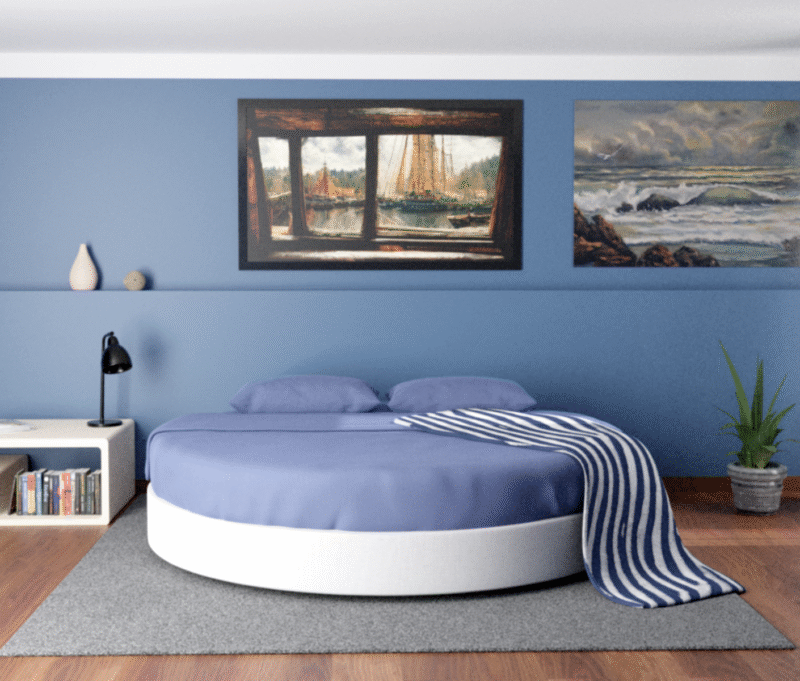 Letto Rotondo Lord Sommier