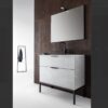 Mobile arredo bagno Compab BG41 con lavabo e specchiera