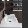 UP012- Mobile arredo bagno design a terra L.96 cm personalizzabile COMPAB - immagine 2