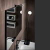 UP012- Mobile arredo bagno design a terra L.96 cm personalizzabile COMPAB - immagine 5