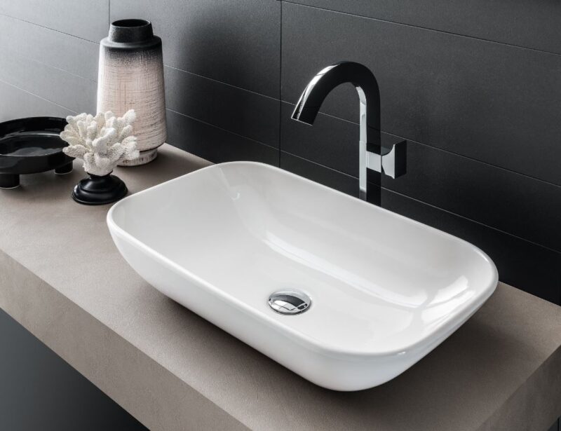 Compab UP023- Mobile arredo bagno Mensola L.121 cm personalizzabile - immagine 3