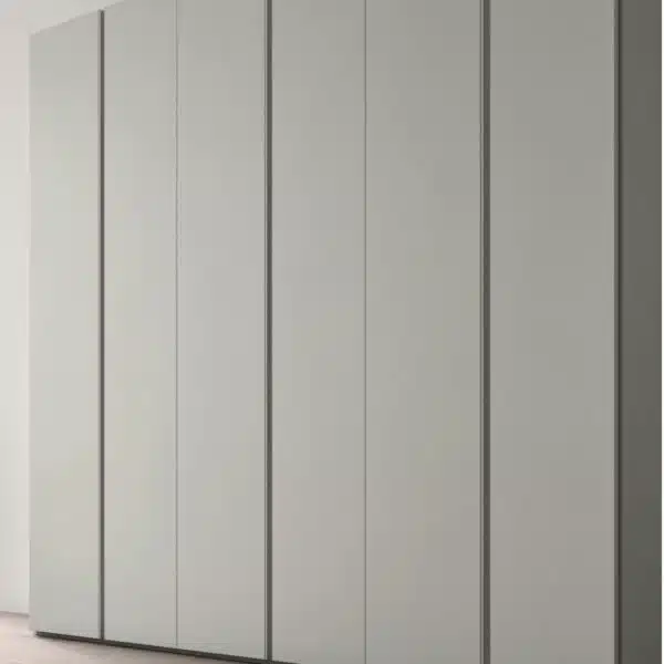 Armadio Modulare Facile Maronese - dettaglio finitura legno e maniglia verticale