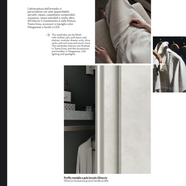 Armadio Scorrevole Facile - Modulare a Gola | MARONESE ACF - ante chiuse, design pulito, arredo moderno