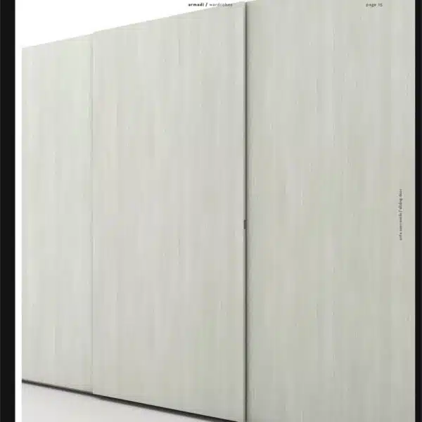 Armadio Scorrevole Facile Maronese ACF - design moderno, vista frontale, ante lisce