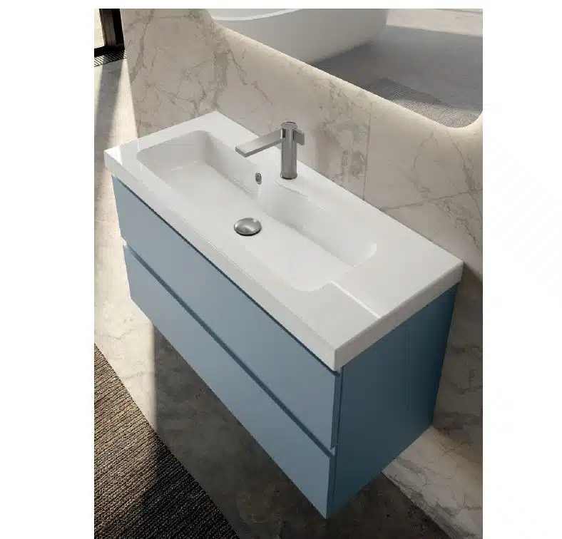 Interno cassetto Mobile Bagno Salva Spazio EVO Baxar, organizzazione interna, design funzionale