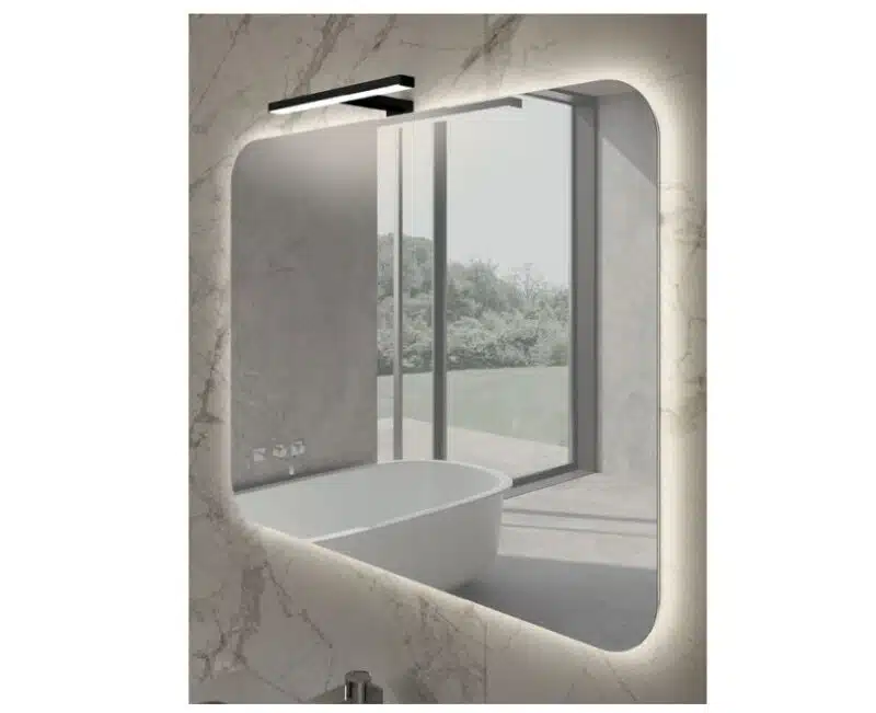 Mobile Bagno Salva Spazio EVO Baxar 91.5cm - lavabo integrato e rubinetteria di design