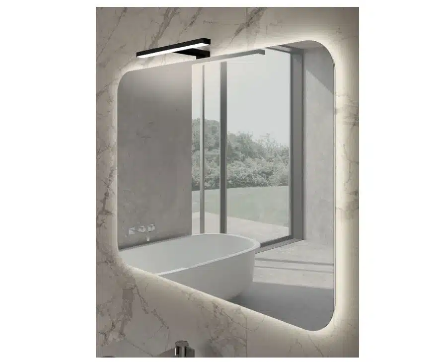 Mobile Bagno Salva Spazio EVO Baxar 91.5cm - lavabo integrato e rubinetteria di design