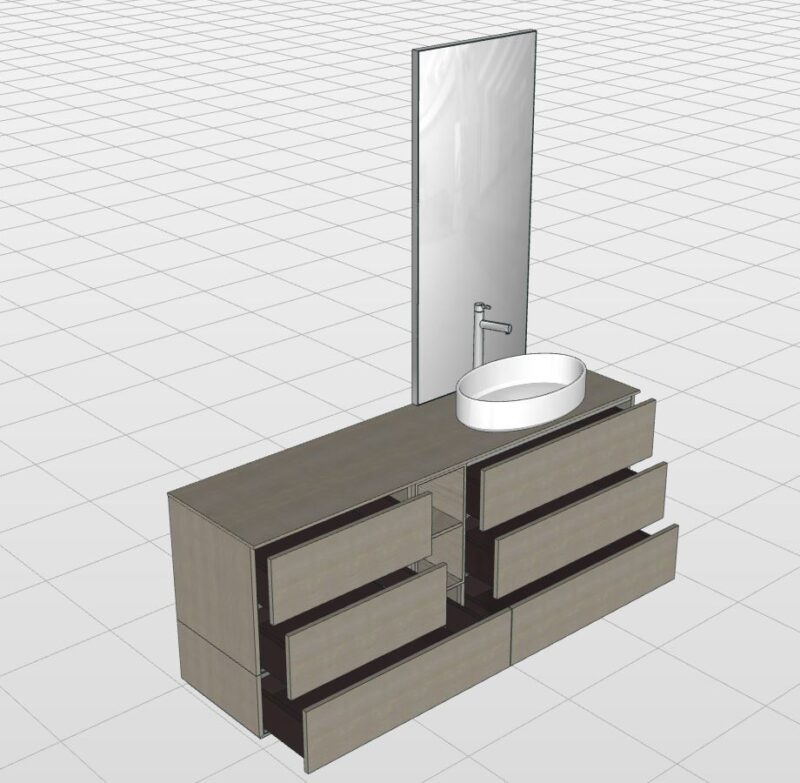 Mobile Bagno Arcom Comp. Pollock 73 - immagine 5