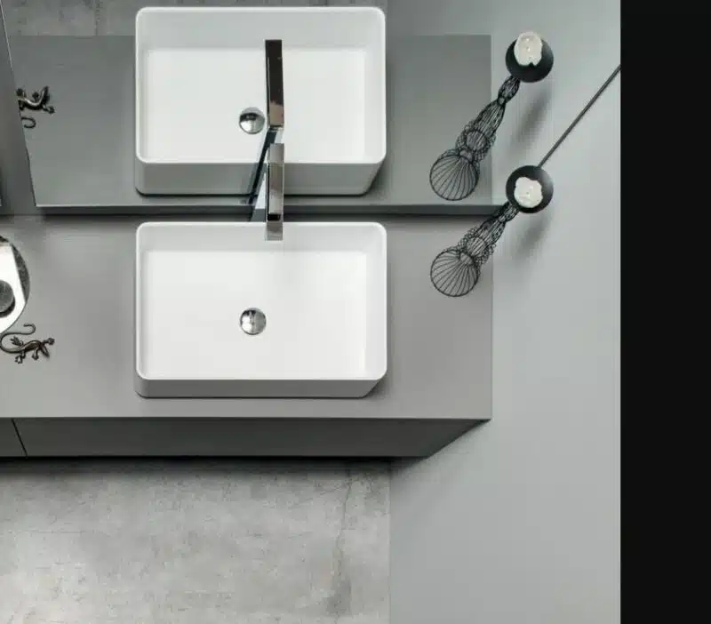 Mobile Bagno Arcom Comp. Pollock 60 - Design Moderno Italiano - foto 3
