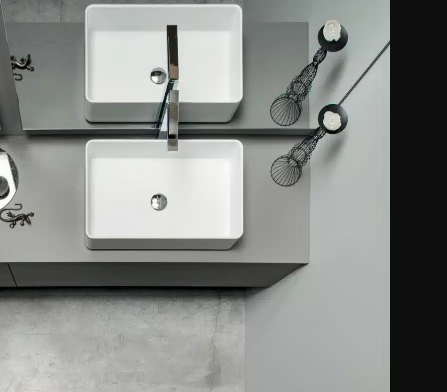 Mobile Bagno Arcom Comp. Pollock 60 - Design Moderno Italiano - foto 3