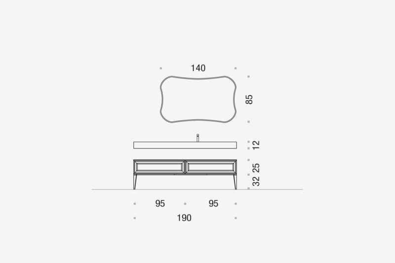 Mobile Bagno Classico Moderno Opera 01 | ARCOM - immagine 3
