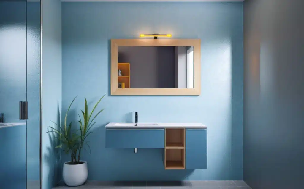 Compab Mobile Bagno RD01 con Piano Integrato L.120 cm