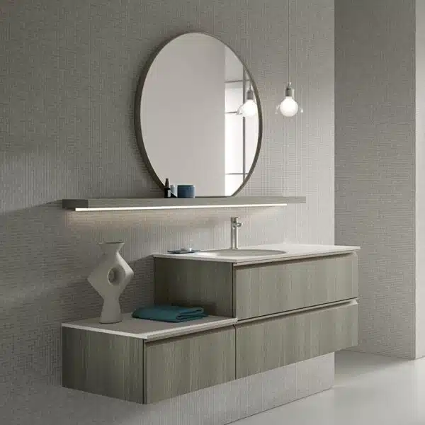 Mobile Bagno Moderno Compab BK01 - Design Elegante e Funzionale - immagine 3