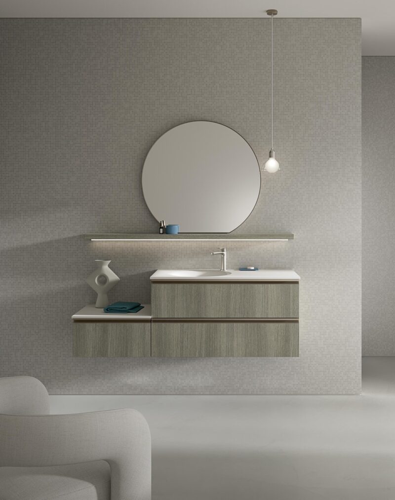 Mobile Bagno COMPAB BK01 – Design Moderno - Personalizzabile - immagine 7